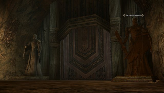 Pagan Temple, Temple Gatekeeper, Screenshot.jpg